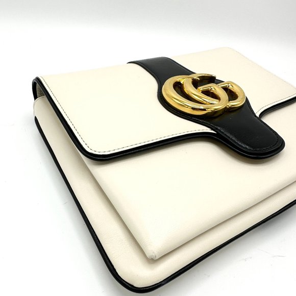 Gucci Bicolor GG Marmont Flap Crossbody - Picture 5 of 8